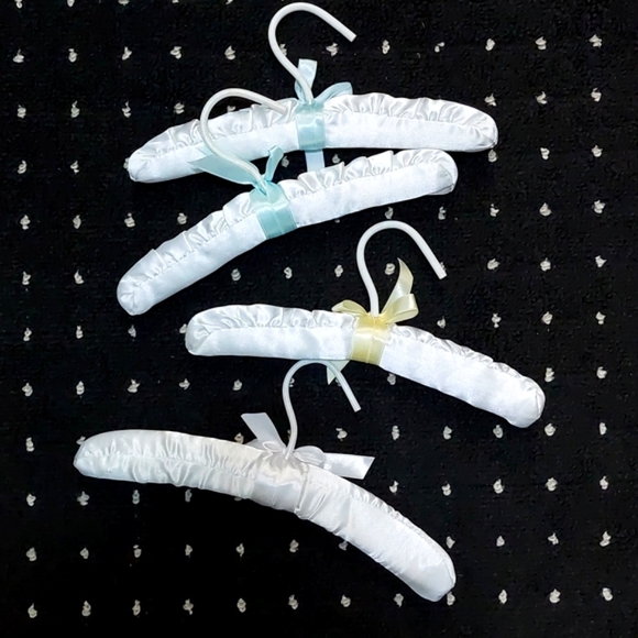 Satin•Padded Children's Boutique Hanger Assortment • Set of 4 - Picture 2 of 4
